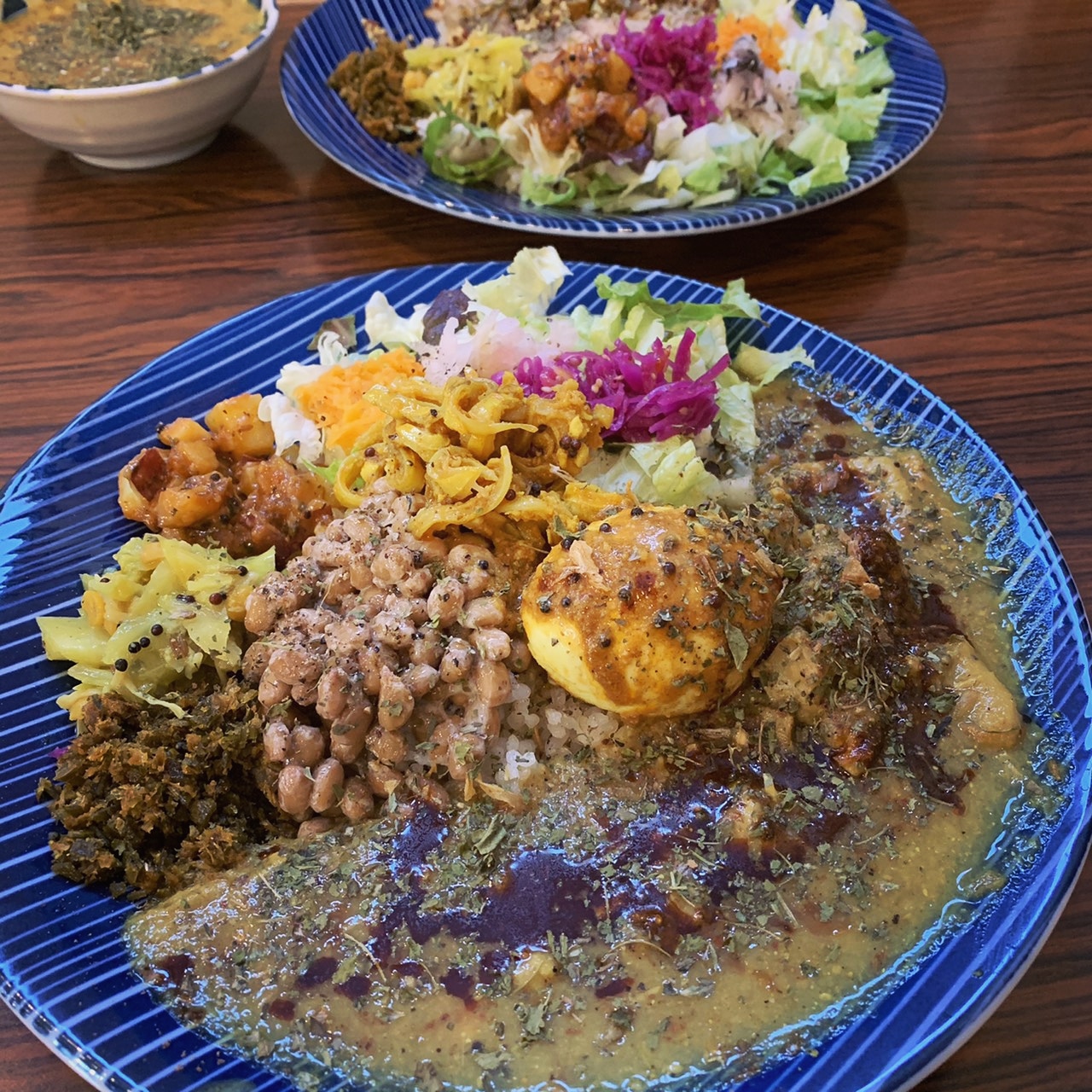 2月 16日(火)本日のカレー3種